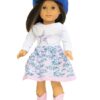 18" Doll Paisley 5-Piece Cowgirl Outfit