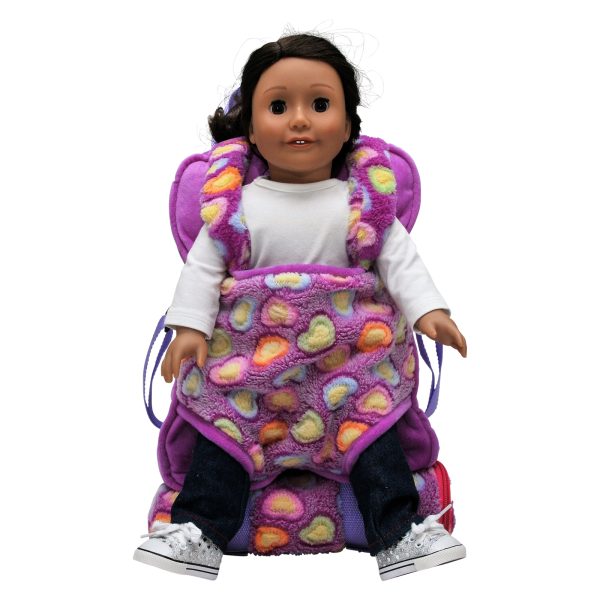 Purple Doll Carrier Backpack Sleeping Bag 1