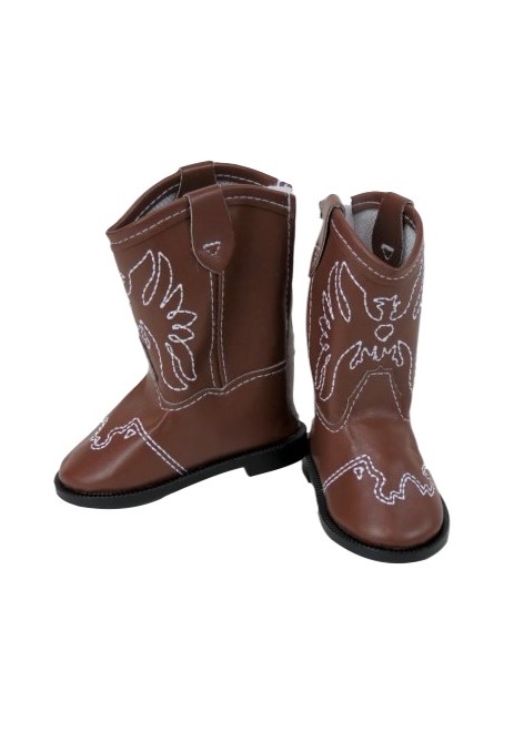 18 Doll Brown Eagle Boots
