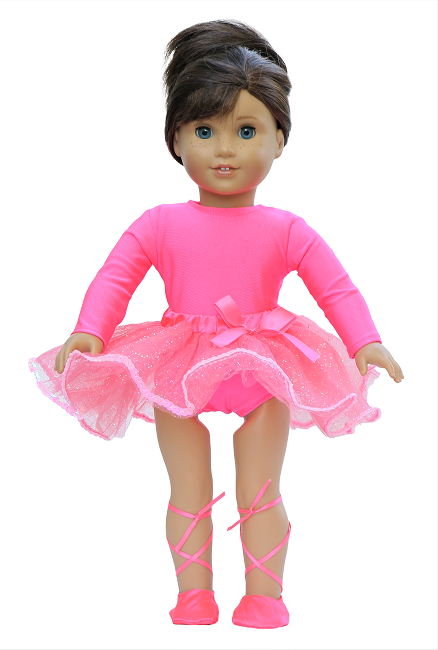 18 Doll Hot Pink Dance Outfit