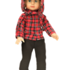18 Inch Boy Doll 3-Piece Woodsman Outfit