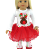 18 Inch Doll 3-Piece Reindeer Outfit