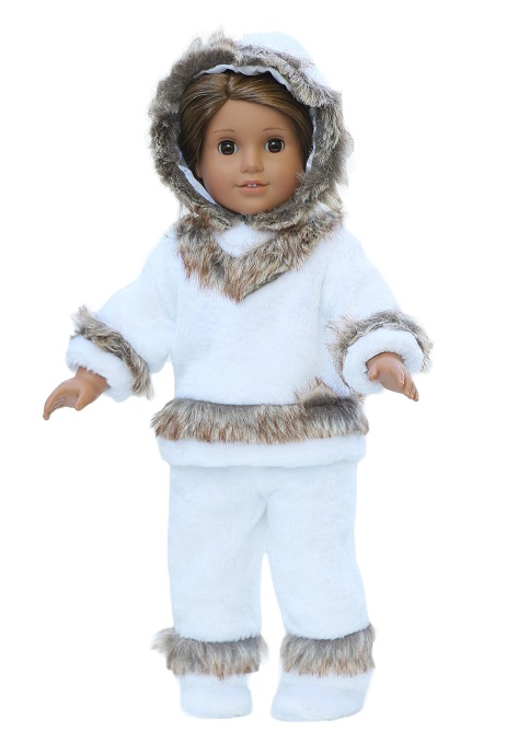 18" Doll Eskimo Fur Outfit