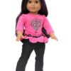 18" Doll Lace Hearts Pants Outfit