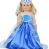 18" Doll Frozen Inspired Elsa Gown & Tiara