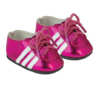 18" Doll Fuchsia Metallic Soccer Cleats Shoes