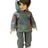 18 Doll Boy Dino Hoodie Outfit