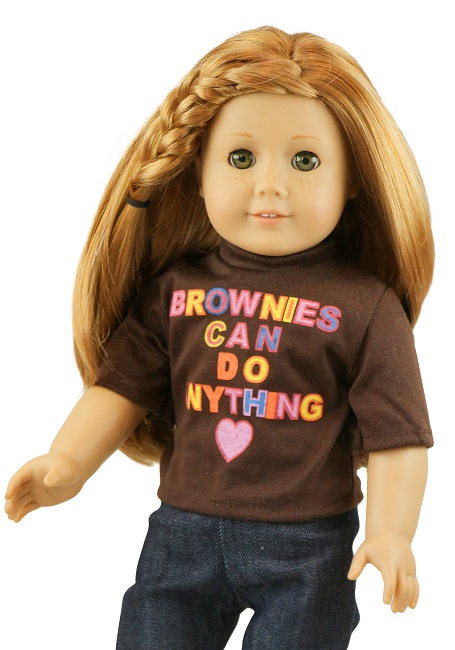 18 Doll Brownies Can Do Anything T Shirt