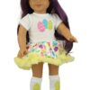 18" Doll Satin Easter Egg Outfit