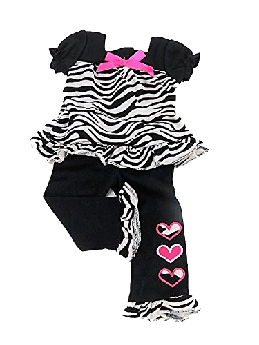 Zebra Hearts Pants Outfit