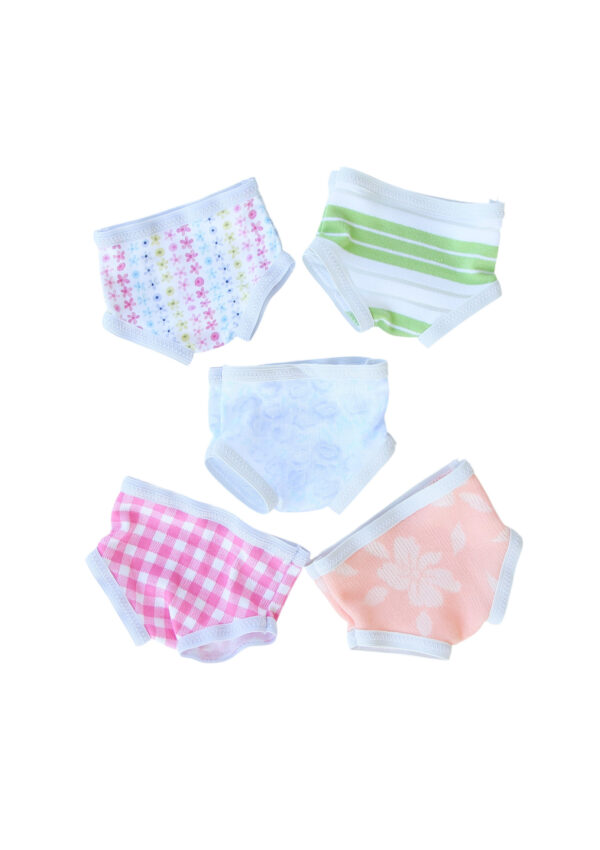18" Doll Multi Colored Panties