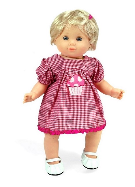 15 Bitty Baby Doll Gingham Cupcake Dress Panties