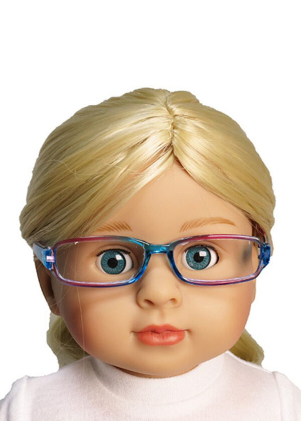 18" Doll Multi-Color Glasses