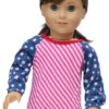 18" Doll Stars & Stripes Leotard