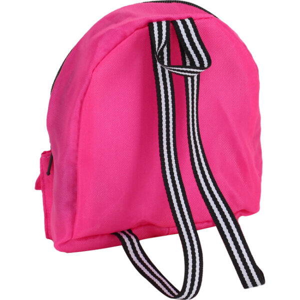 18" Doll Pink Nylon Backpack