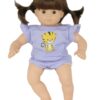 15" Bitty Baby Doll Lavender Tiger Onesie