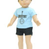 18" Boy Doll Jammin' Shorts Outfit