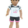 18" Doll Super Star Shorts Outfit