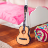18" Doll-Sized Guitar & Case