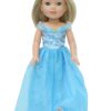 14.5" Doll Cinderella Gown & Slippers