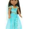 14.5" Doll Princess Jasmine Outfit & Slippers
