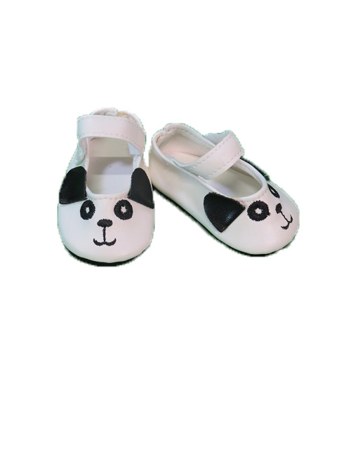 15 bitty baby doll panda strap shoes