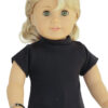 18" Doll Black Short-Sleeve T-Shirt