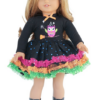 18" Doll Magic Owl Tutu Dress