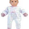 15" Bitty Baby Doll Pink Rosebud Sleeper