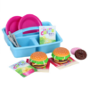 Doll-Sized 17 Piece Picnic Caddy & Food Set