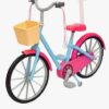 18" Doll Bicycle with Streamers & Basket