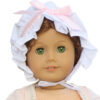 18" Doll Historical White Mob Cap