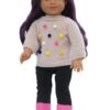 18" Doll Pom-Pom Sweater, Leggings, & Boots