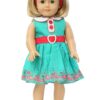18" Doll "Meet Kit Inspired" Dress Panties & Headband