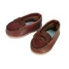 18" Doll Brown Penny Loafer Dress Shoes