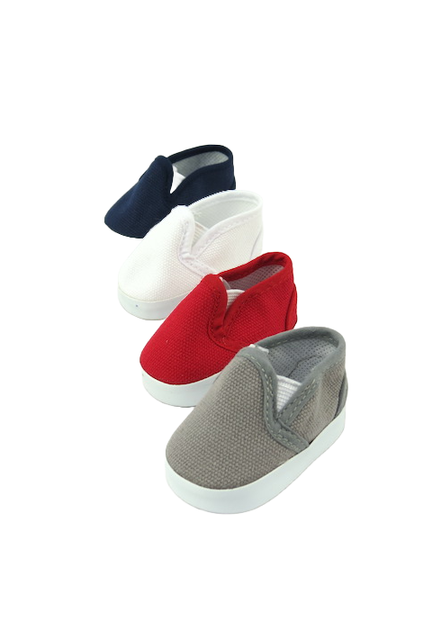 18 inch doll canvas shoe sneakers