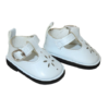 14.5 inch doll white t strap mary jane shoes