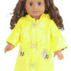 18" Doll Yellow Buzzy Bumble Bee Raincoat