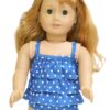 18″ Doll Royal Blue 2-Piece Tankini Swimsuit