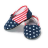 18 inch doll canvas american flag shoes