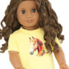 18" Doll Yellow Horse T-Shirt