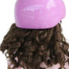 18" doll purple safety helmet
