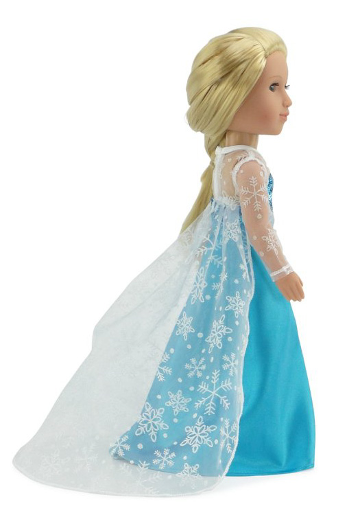 Frozen Elsa Princess Cape Sequin Dress Girls Snow Queen Cosplay Costume  Birthday Party Fancy Dress Up Ball Gown | Fruugo NO