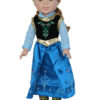 14.5" Doll Frozen Inspired Anna Gown & Boots
