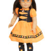 18 doll 3 piece candy corn fall outfit