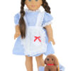 18" Doll Dorothy Wizard of Oz 4-Piece Outfit