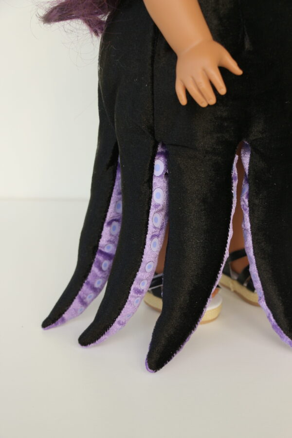 18" Doll "Little Mermaid Ursula" Costume