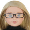 14.5 Wellie Wisher Doll Black Glasses