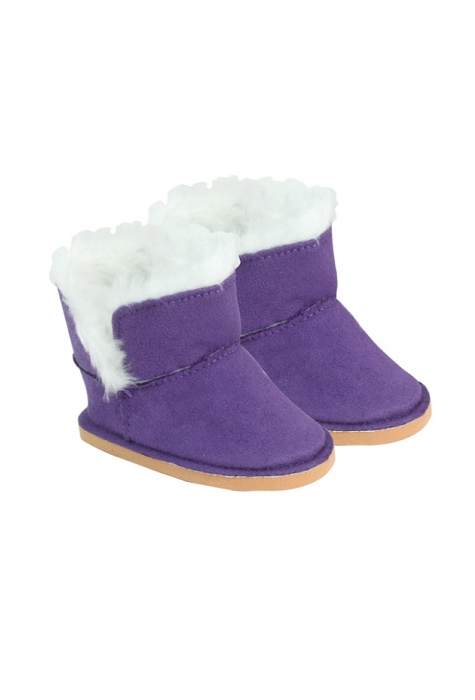 18 inch doll purple ugg boots