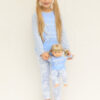matching girl doll mermaid pajama set